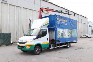 4903 Iveco Daily 70C18 HMF340 Kran mit Funk