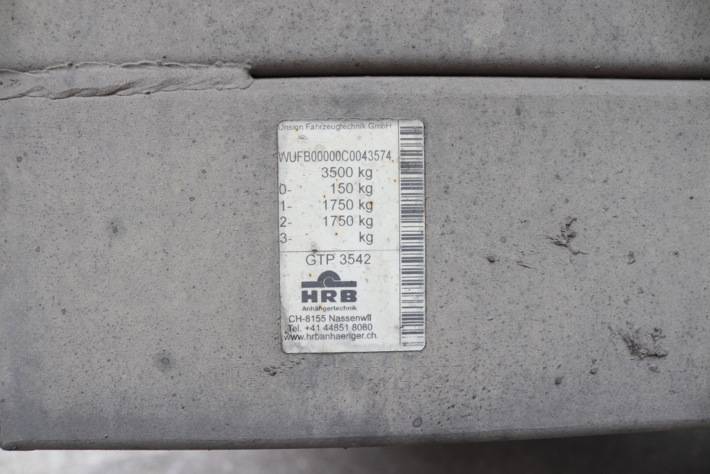 
								5094 andere HRB GTP 3542 LBW Tandem Bordwände Durchladen full									