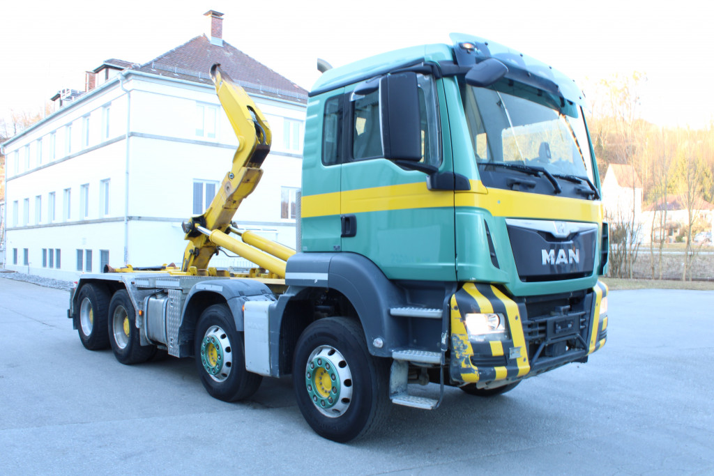 
								5288 MAN TGS35.400 E6 8×4 Pritarder Hiab Alu Felgen full									