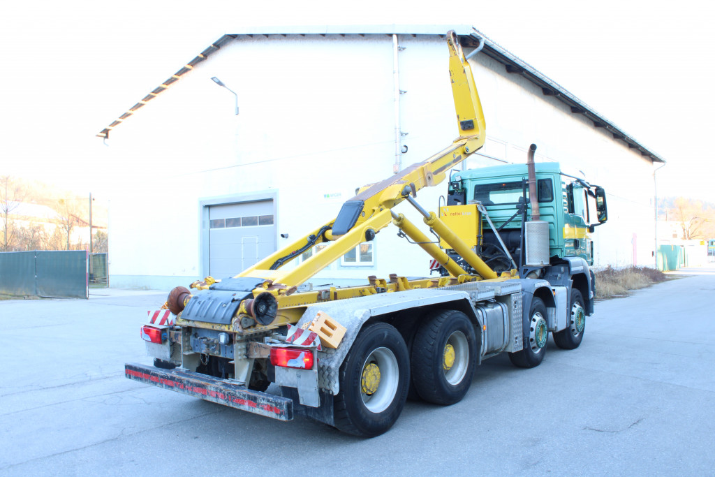 
								5288 MAN TGS35.400 E6 8×4 Pritarder Hiab Alu Felgen full									