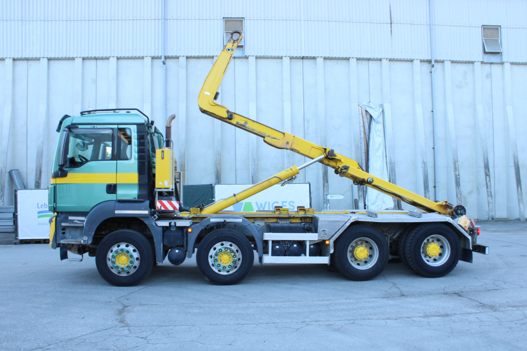 
								5288 MAN TGS35.400 E6 8×4 Pritarder Hiab Alu Felgen full									