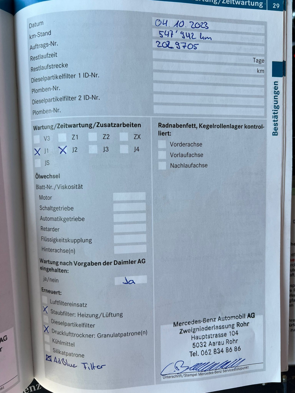 
								5404 Mercedes-Benz Antos 1833 8,7m Frigoblock LBW Blatt/Luft Bett full									