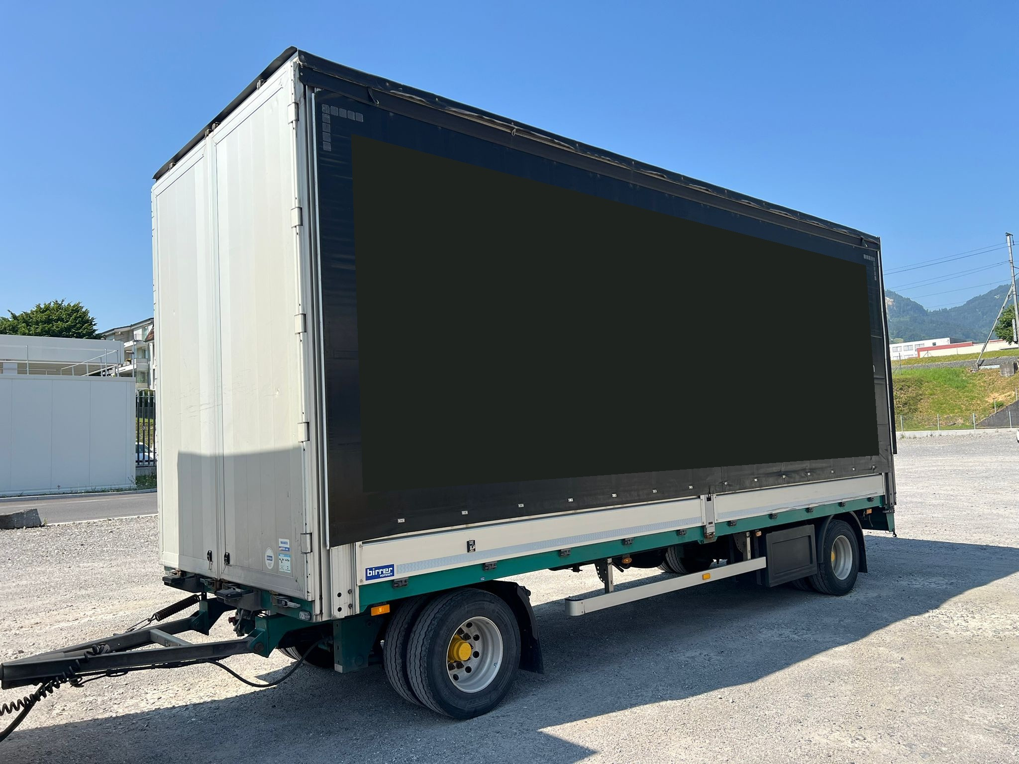 
								5419 Schwarzmueller T Schiebeplane Durchlader Alu-Felgen 2,8m Edscha full									