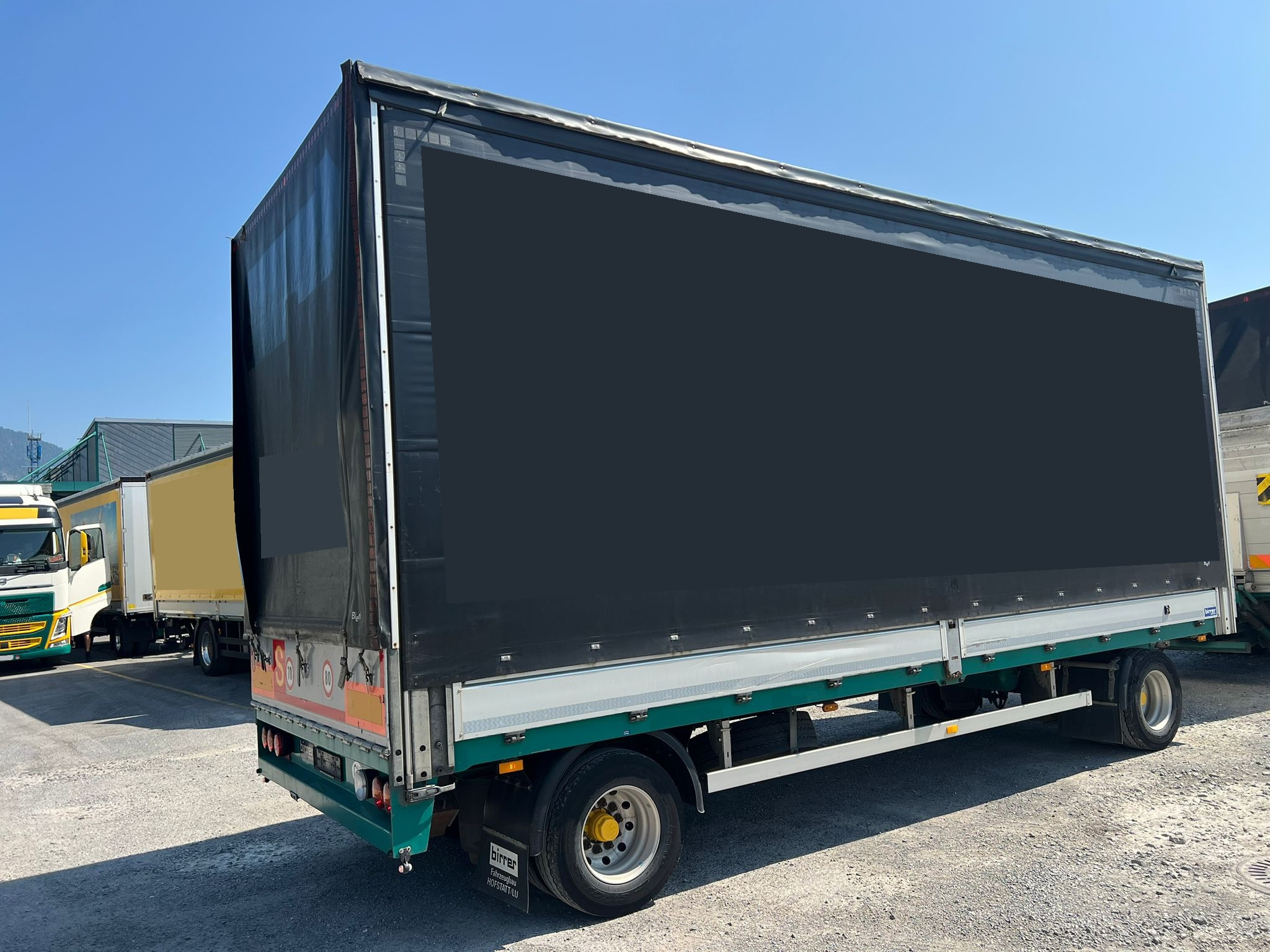 
								5419 Schwarzmueller T Schiebeplane Durchlader Alu-Felgen 2,8m Edscha full									