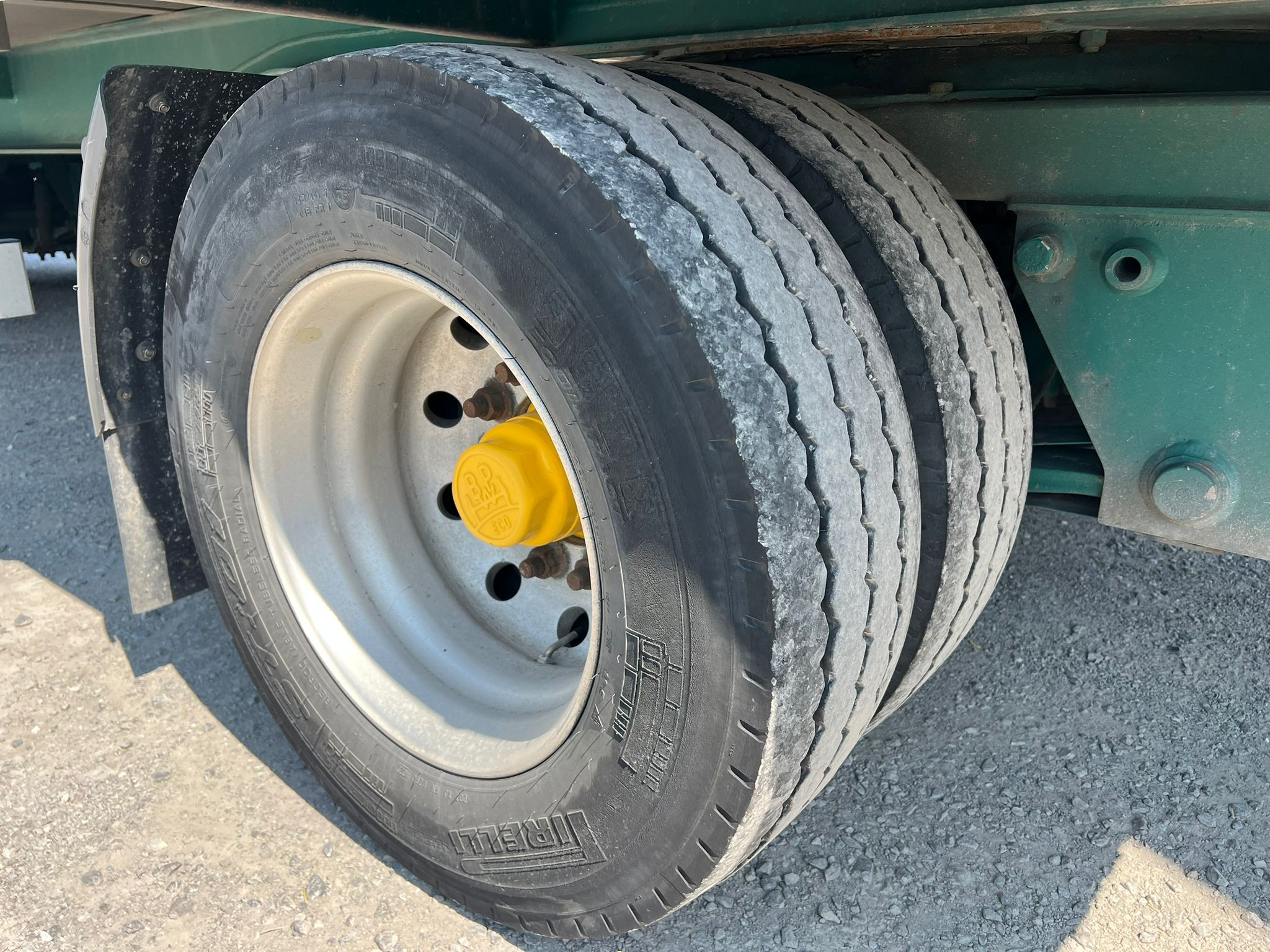 
								5419 Schwarzmueller T Schiebeplane Durchlader Alu-Felgen 2,8m Edscha full									